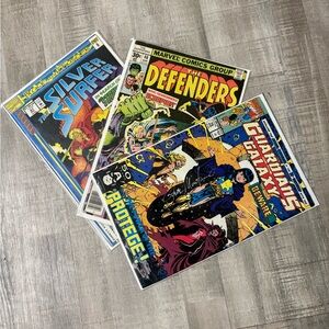 Marvel Comic Book Collection of Three Vintage Comics lot
